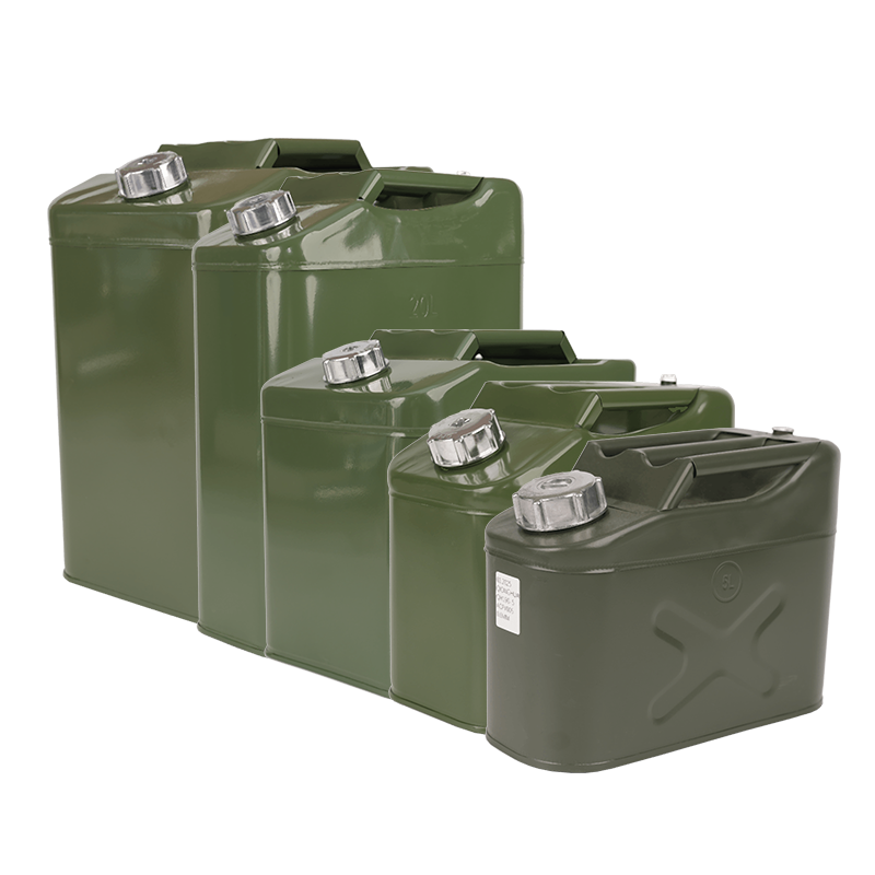 5L/10L/20L/25L/30L/35L/40L แนวตั้งถังน้ำมันโลหะ